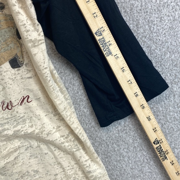 Southern Grace burnout tee raglan sleeve tailgate party XL football country - Picture 4 of 9